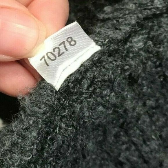 Loft outlet by Anne Taylor Petite grey cardigan XPS, open front EUC - Picture 4 of 8